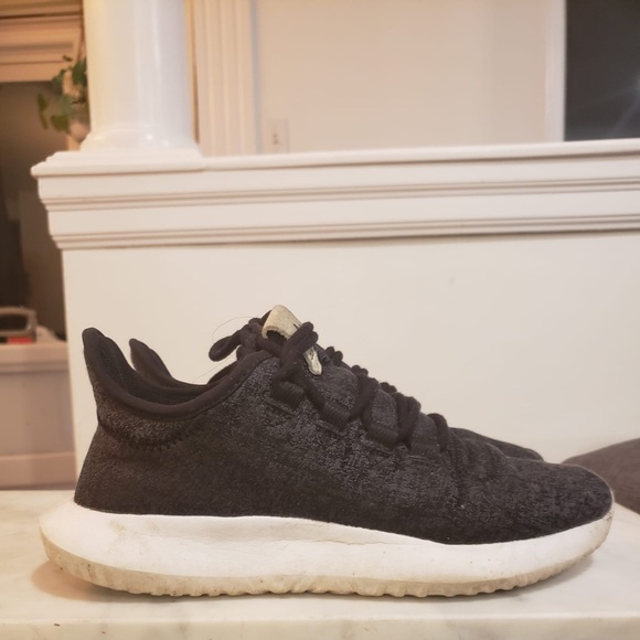 Shoe Tubular Shadow Black On Feet Adidas Shoes Adidas Originals